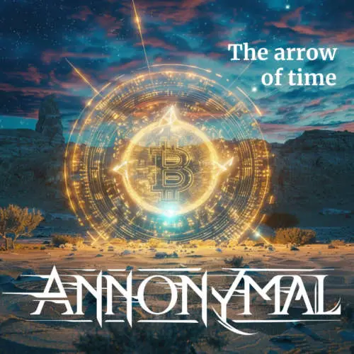 The arrow of time - Timachain is underlying image