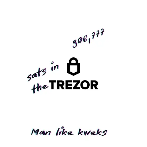 SATS IN THE TREZOR 906,777 image