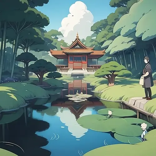 Flute and Piano Relaxing Music ♾️☮️ Eternal Serenity image