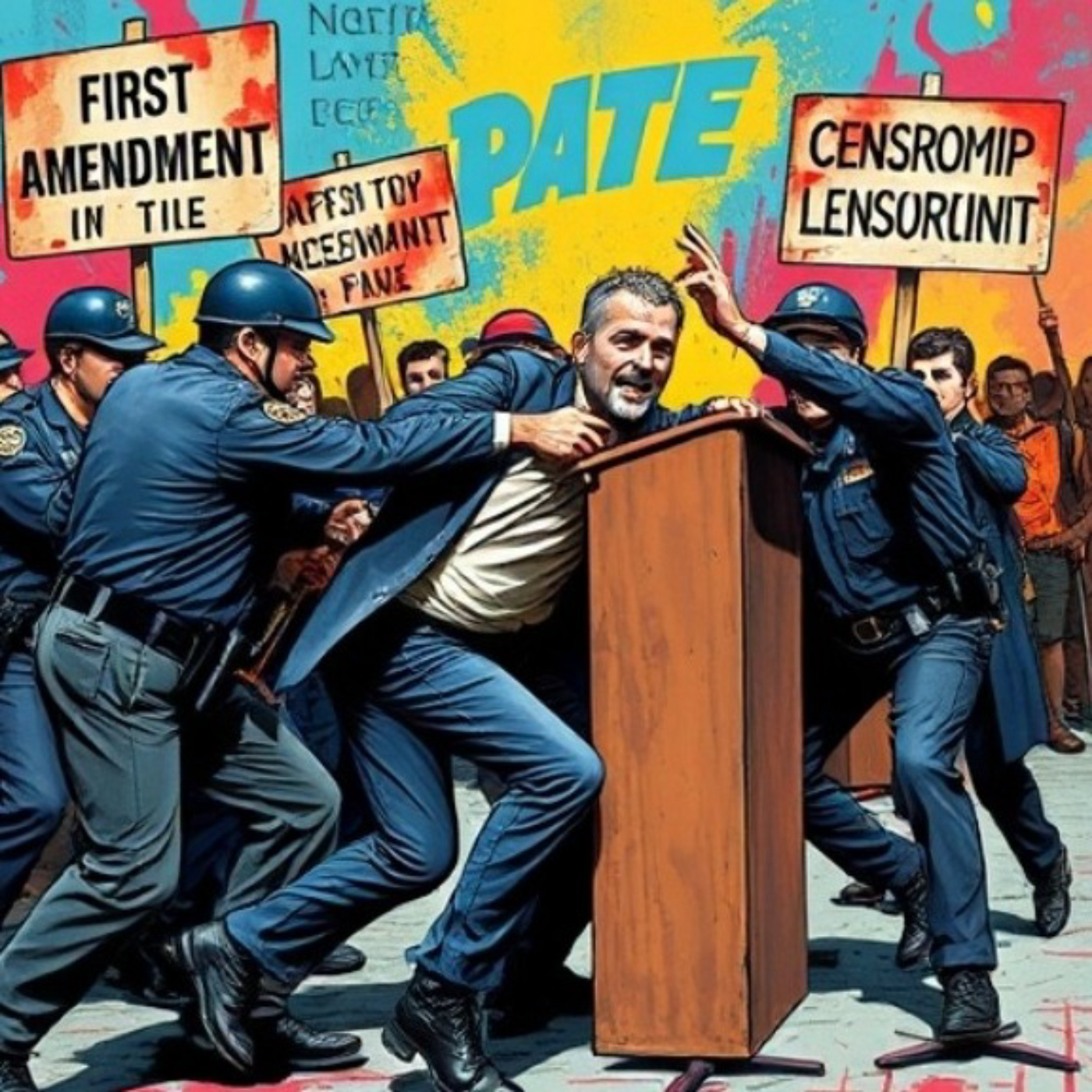 FIRST AMENDMENT WARRIORS image