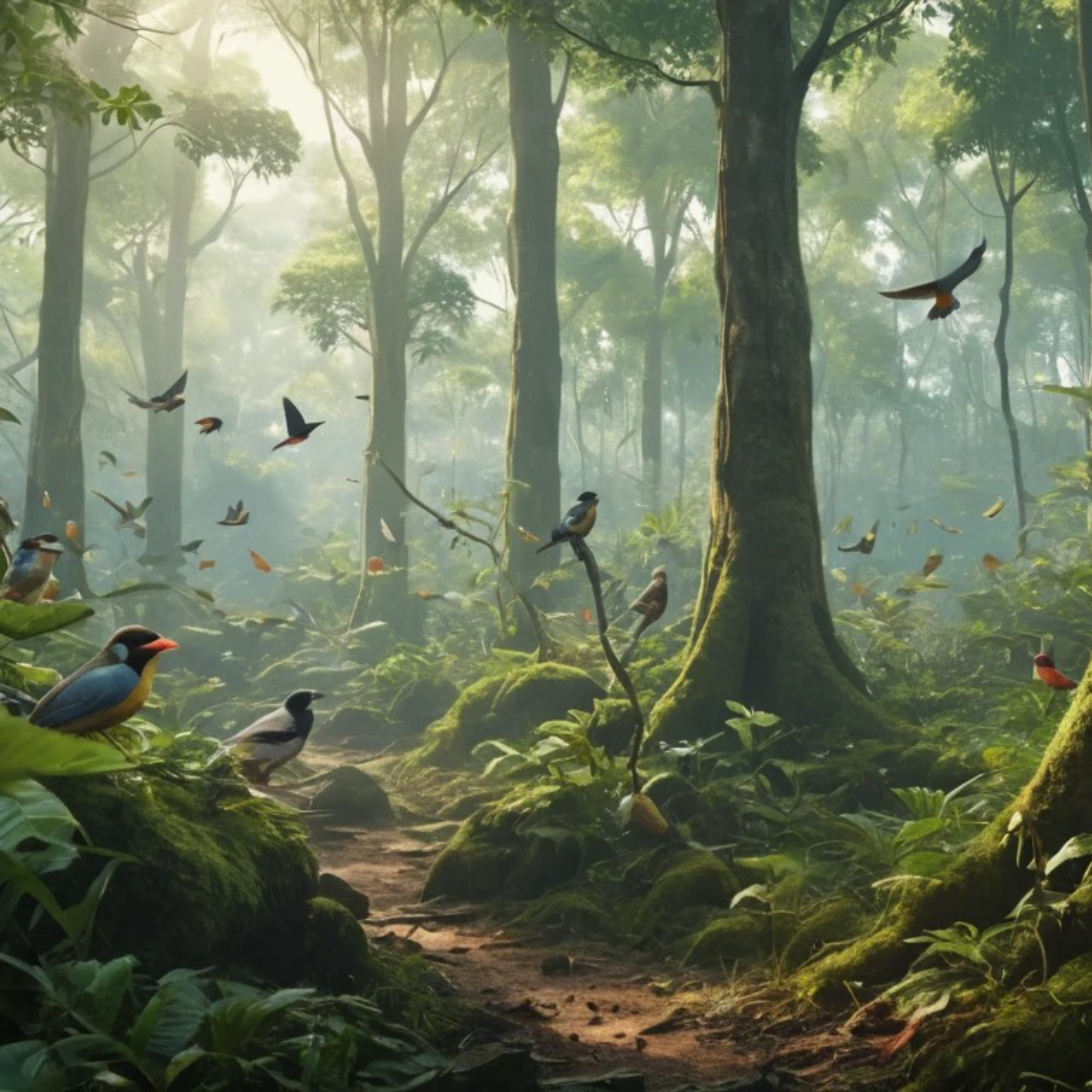 Birds Chirping EP 🐦 Bird Sounds Relaxation, Soothing Nature Sounds image