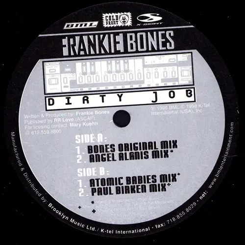 Frankie Bones "Dirty Job" Paul Birken Mix image