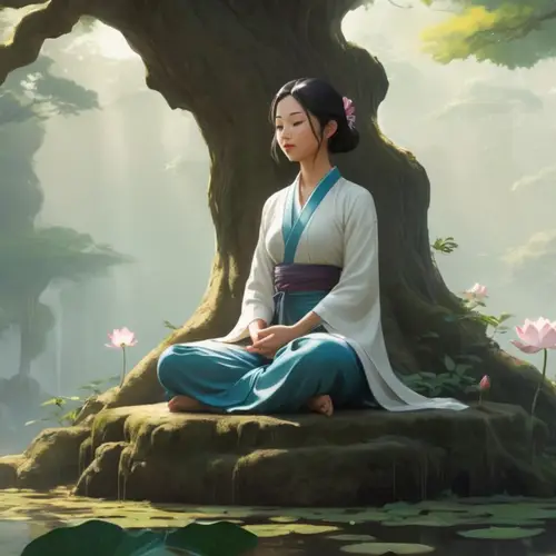 10 Min Meditation Music 🌳🧘🏽‍♂️Tree of Awakening image