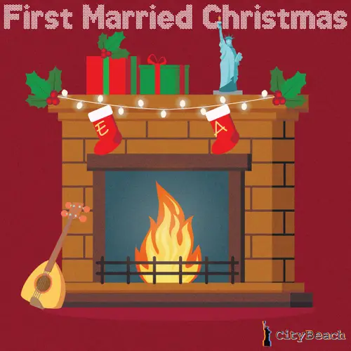 First Married Christmas image