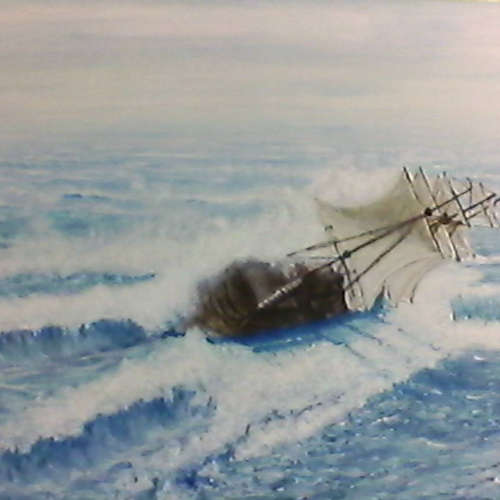 going down with the ship image