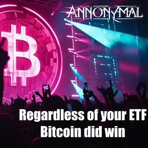 Regardless of your ETF Bitcoin did win image