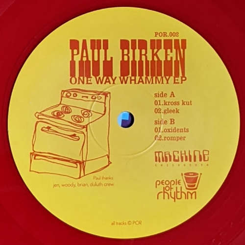 One Way Whammy EP - POR002 image