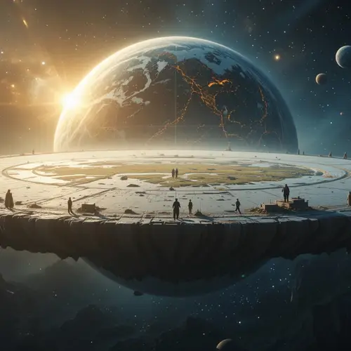 The Flat Earth Debate 🌍🪐 Beyond the Curve image